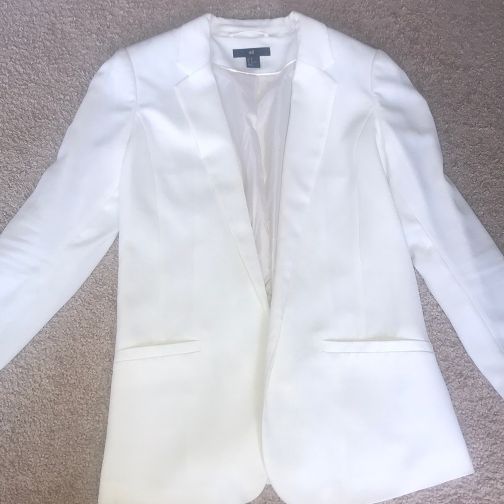 Cream blazer size 12. From H&M .